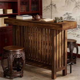 Home bar, modern bar table, storage capacity, can be used as dining table, coffee table