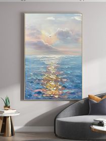 Modern Abstract Wall Art Canvas Painting Beach Surf Landscape Poster Art Prints Suitable For Living Room Home Decor (size: 150x220cm)