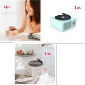 Wireless mini portable retro phonograph Bluetooth-compatible speaker (Option: Style16)